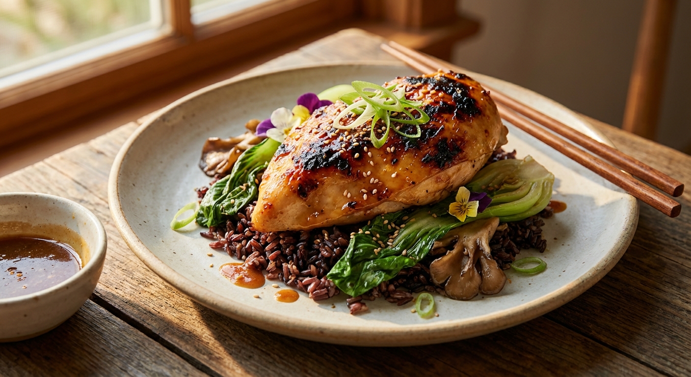 Served with steamed rice