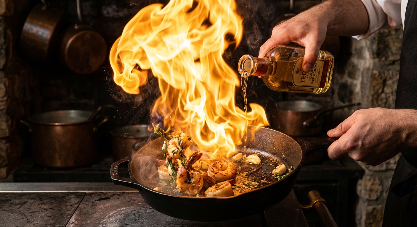 The cooking process