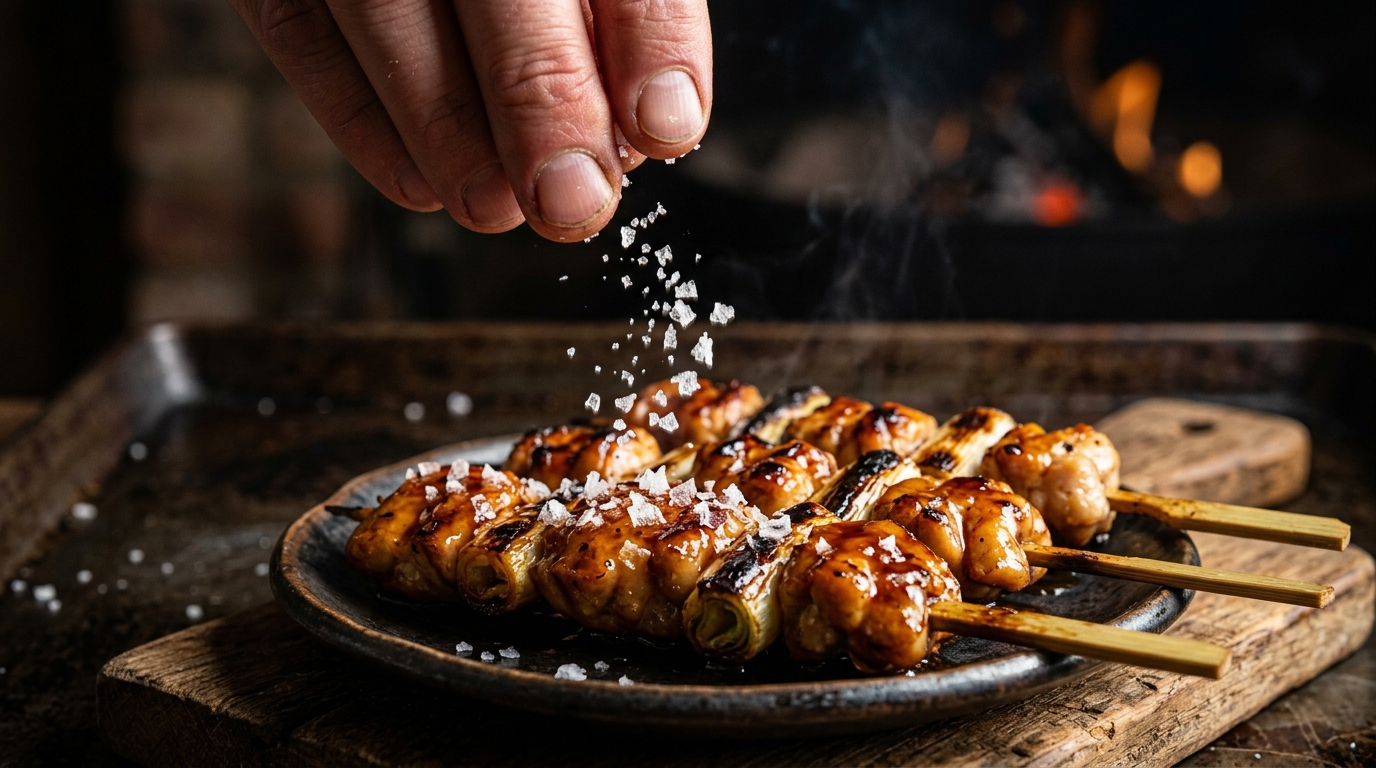 A final quick sear for caramelization