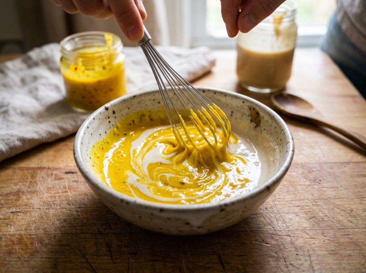 Drizzling olive oil